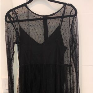 Woman’s Black dress